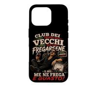 Club dei Troppo Vecchi Per Fregarsene Funny Italian Attitude Case for iPhone 16 Pro