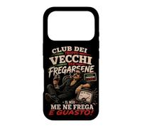 Club dei Troppo Vecchi Per Fregarsene Funny Italian Attitude Case for iPhone 17 Pro