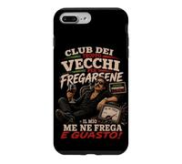 Club dei Troppo Vecchi Per Fregarsene Funny Italian Attitude Case for iPhone 7 Plus/8 Plus