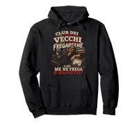 Club dei Troppo Vecchi Per Fregarsene Funny Italian Attitude Pullover Hoodie