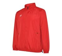 Umbro Mens Club Essential Light Waterproof Jacket (Vermillion) - Multicolour - Size Large