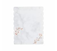 CLUB GREEN 10 Rose Gold Place Cards, 9 x 6 cm
