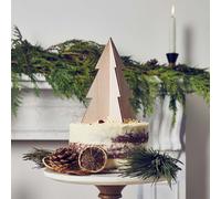 Club Green Christmas Tree Wooden Cake Topper Club Green Multicolor