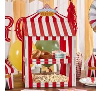 Club Green Circus Party Food Display Stand - Birthday Party Food Display, Kids Wedding Party Corner Decoration, Circus Themed Tableware