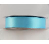 CLUB GREEN D/SATIN RIBBON 23MMX25M SKY BLUE, Fabric, 10 x 10 x 2.5 cm