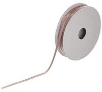 CLUB GREEN D/SATIN RIBBON 3MMX25M TAUPE, Fabric, 8 x 8 x 1.5 cm