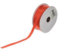 CLUB GREEN D/SATIN RIBBON 6MMX25M CORAL, Fabric, 10 x 10 x 1 cm