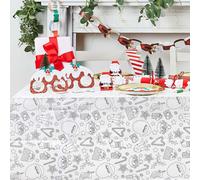 Club Green Festive Colour In Paper Tablecloth Club Green Multicolor