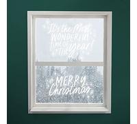 Club Green Festive Window Sticker Decorations Words, Merry Christmas, Christmas Window Decoration, Window Decal, Festive Home Decoration, Festive Stickers, Shop Display