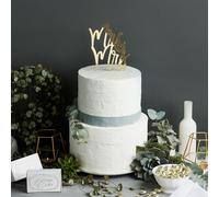 Club Green Gold 'Mr & Mrs' Acrylic Cake Topper Club Green Gold