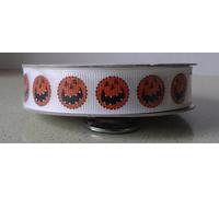 CLUB GREEN GROSGRAIN PUMPKINON WHITE 16X10M, Fabric, 11 x 11 x 4.95 cm