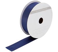 CLUB GREEN Grosgrain Ribbon, Navy Blue, 25 mm x 10 m