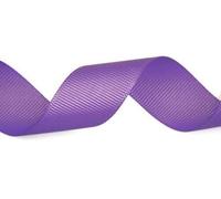 CLUB GREEN GROSGRAIN RIBBON PURPLE 25MMX10, Fabric, 12.1 x 12.1 x 3.08 cm