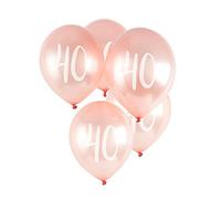 CLUB GREEN Rose Gold 12" Balloon No.40 (5Xpk)