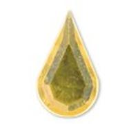 Club Green Self Adhesive Drops, Gold, 48 per sheet