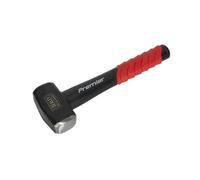 Club Hammer 2.5lb Fibreglass Shaft Carbon Steel Head Comfortable Rubber Grip