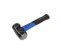 Club Hammer 3lb Fibreglass Shaft Carbon Steel Head Comfortable Rubber Grip