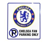Club Licensed Chelsea 'No Parking' Sign (23cm x 25cm)