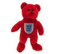 Club Licensed England Beanie Bear - Red (20cm) - One Size