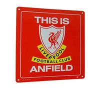 Club Licensed Liverpool This is Anfield Sign- (22cm x 25cm)