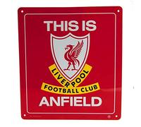 Club Licensed Liverpool This is Anfield Sign- (22cm x 25cm)