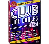 Club Line Dances 1 & 2: Beginner Lessons - Learn to dance the Wobble, Electric Slide, Cha-Cha Slide, Two-Step Line Dance, Cupid Shuffle, Cotton Eyed Joe, Footloose & Tush Push