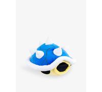 Mario Kart Spiny Blue Shell Plush Toy 40 cm, Nintendo and Mario Merchandise for Retro Gaming Fans, Clip-on Toy and Desk Gadgets and Gaming Desk Access