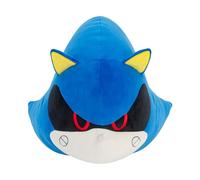 Club Mocchi Mocchi CMM Metal Sonic Mega Plush, Officially Licensed SEGA Sonic The Hedgehog Soft Toy, Large 15-Inch Collectible, Premium Gaming Character Plush, Gift for Kids and Fans