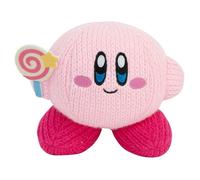 Club Mocchi Mocchi, Kirby With Invincible Candy Wand Plush, Soft Toy, Collectible Nintendo Plush For Kids And Adults, Iconic Game Character, Gaming Gift, Cuddly And Huggable, 15-Inch Size