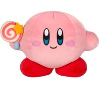 Club Mocchi Mocchi Mega 15 Inch Kirby Plush with Invincible Candy - Collectible Kirby Toys for Ages 3+ Years
