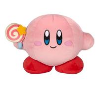 Club Mocchi Mocchi Mega 15 Inch Kirby Plush with Invincible Candy - Collectible Kirby Toys for Ages 3+ Years
