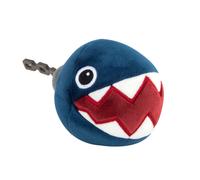 Club Mocchi Mocchi Super Mario Chain Chomp Junior 6 Inch Plush Stuffed Toy - Collectible Super Mario Toys for Ages 3+ Years Old