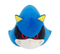 Club Mocchi Mocchi Metal Sonic Mega Plush, Officially Licensed SEGA Sonic The Hedgehog Soft Toy, Large 15-Inch Collectible, Premium Gaming Character Plush, Gift for Kids and Fans
