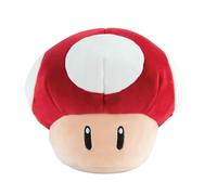 Club Mocchi Mocchi Super Mario Mushroom Junior 6 Inch Plush Stuffed Toy for Age 3+, Collectible Super Mario Toys