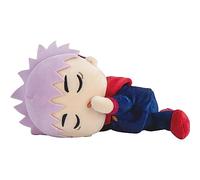 Club Mocchi Mocchi Suya Suya Sleeping Friend Yuji Itadori - Jujutsu Kaisen Soft Plush Toy - Licensed Anime Figure Squishy Toys - Cute Plushies for Anime and Manga Room Decor - 3+ Year Old Kids Toys