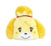 Club Mocchi Mocchi T12765 Animal Crossing Mocchi Mega Isabelle Plush 40 cm, Nintendo Merchandise, Bedroom Accessories, Soft Toy for Boys and Girls, Cuddly Cushion Suitable from 3 Years +