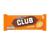 Club Orange Chocolate Biscuit, 8 Biscuits