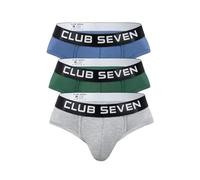 Club Seven Mens Underwear Bamboo Briefs Super Soft Comfort Lightweight Underpants Pouch For Men (3-Pack) (UK, Alpha, XXL, Regular, Regular, Blue,Green,Grey)