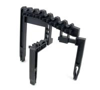 Club shaft holder stand protective holder can hold 9 iron clubs that act as lover