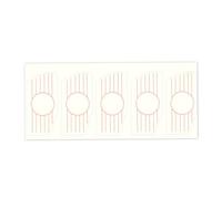 Club Stickers Labels Self-Teaching Sweet and Consistency Analysis Training Golf Club Face Stickers