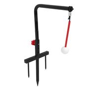 Club Swing Groover, Iron Swing Trainer Ground Plugged Portable Training Aid Height Adjustable Practice Equipment Accessories for Beginners