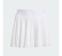 adidas Girls Tennis Club Pleated Skirt - White, White, Size 5-6 Years White