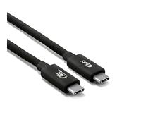 Club3D 1.2m Black 80Gbps Certified USB Type-C to USB Type-C Cable