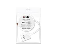 CLUB3D Adapter DISPLAYPORT > VGA Aktiv ST/BU POLYBEUTEL