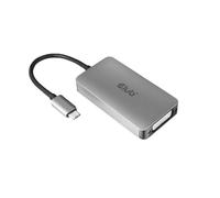 Club3D CAC-1510-A USB C to Dual Link DVI-D Adapter HDCP Off for Apple Cinema Displays, 3840x2160@30hz, 2560x1600@60Hz