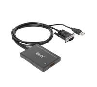 Club3D CAC-1720 HDMI Adapter Black 1x HDMI socket to 1x HDMI plug ...