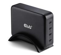 Club3D CAC-1918 Travel Charger 240 Watt GaN Technology, Four Ports USB Type-C, Power Delivery (PD) 3.1 and PPS Support