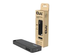 Club3D CAC-2510 SSD Enclosure, Black, USB-C 4.0 / TB4, 40Gbps Supports 2230 / 22