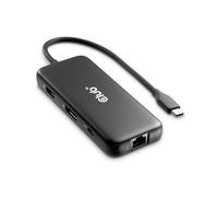 Club3D CSV-2551 8-1 Portable USB Type-C® Dock 10 Gbit/s to HDMI™ and DisplayPort™ 8K30Hz PD Max.100 Watt