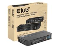 Club3D CSV-7210 DisplayPort™/HDMI™ KVM Switch to Dual DisplayPort™ 4K 60Hz
